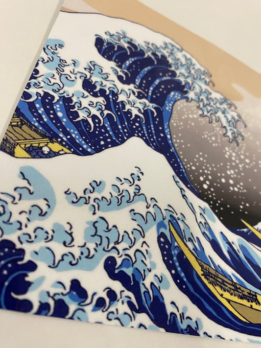 HOKUSAI WAVE hood graphic