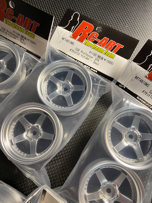 RC -Art SSR Professor SP4 offset 10 Matte Silver