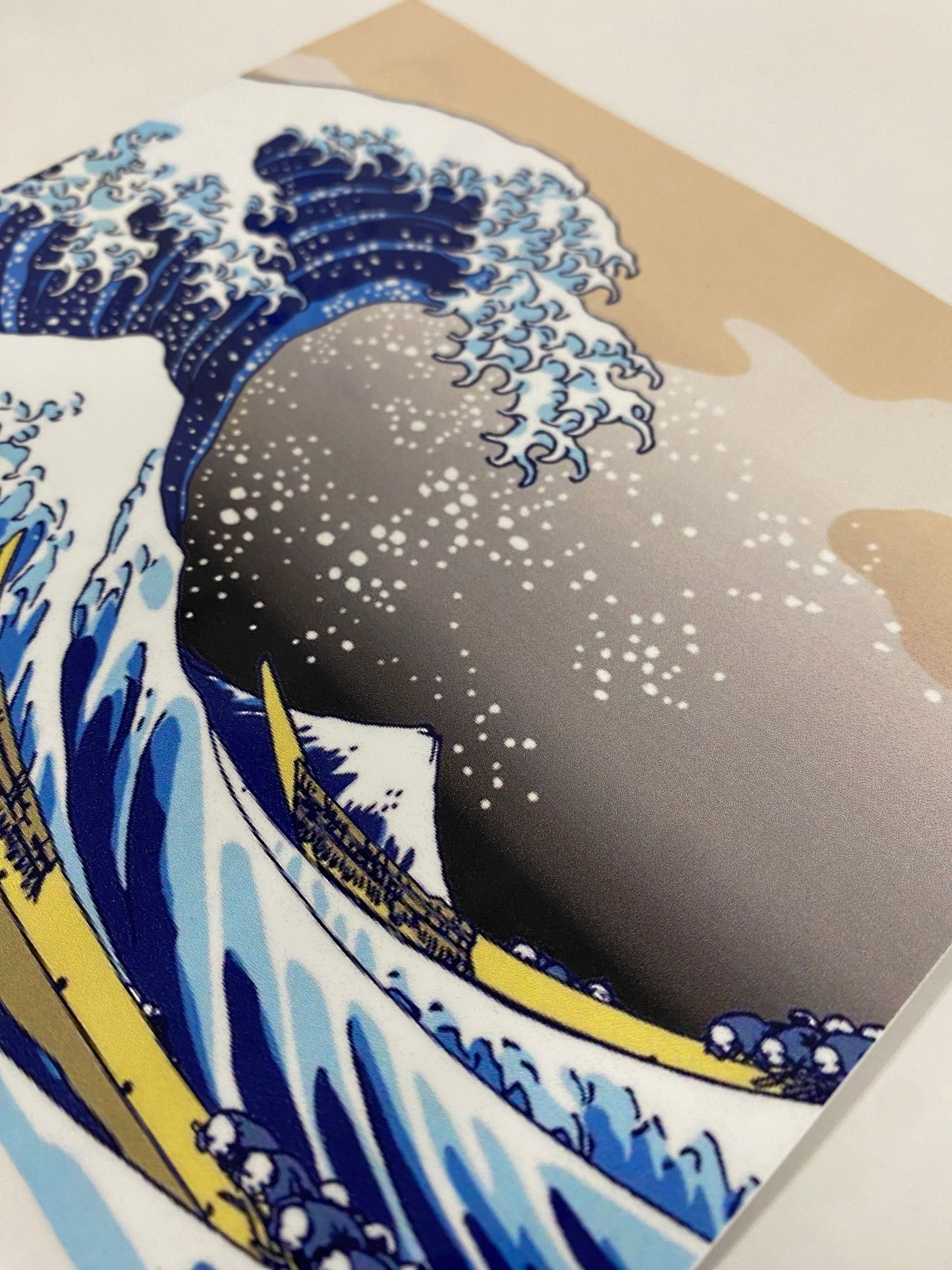 HOKUSAI WAVE hood graphic