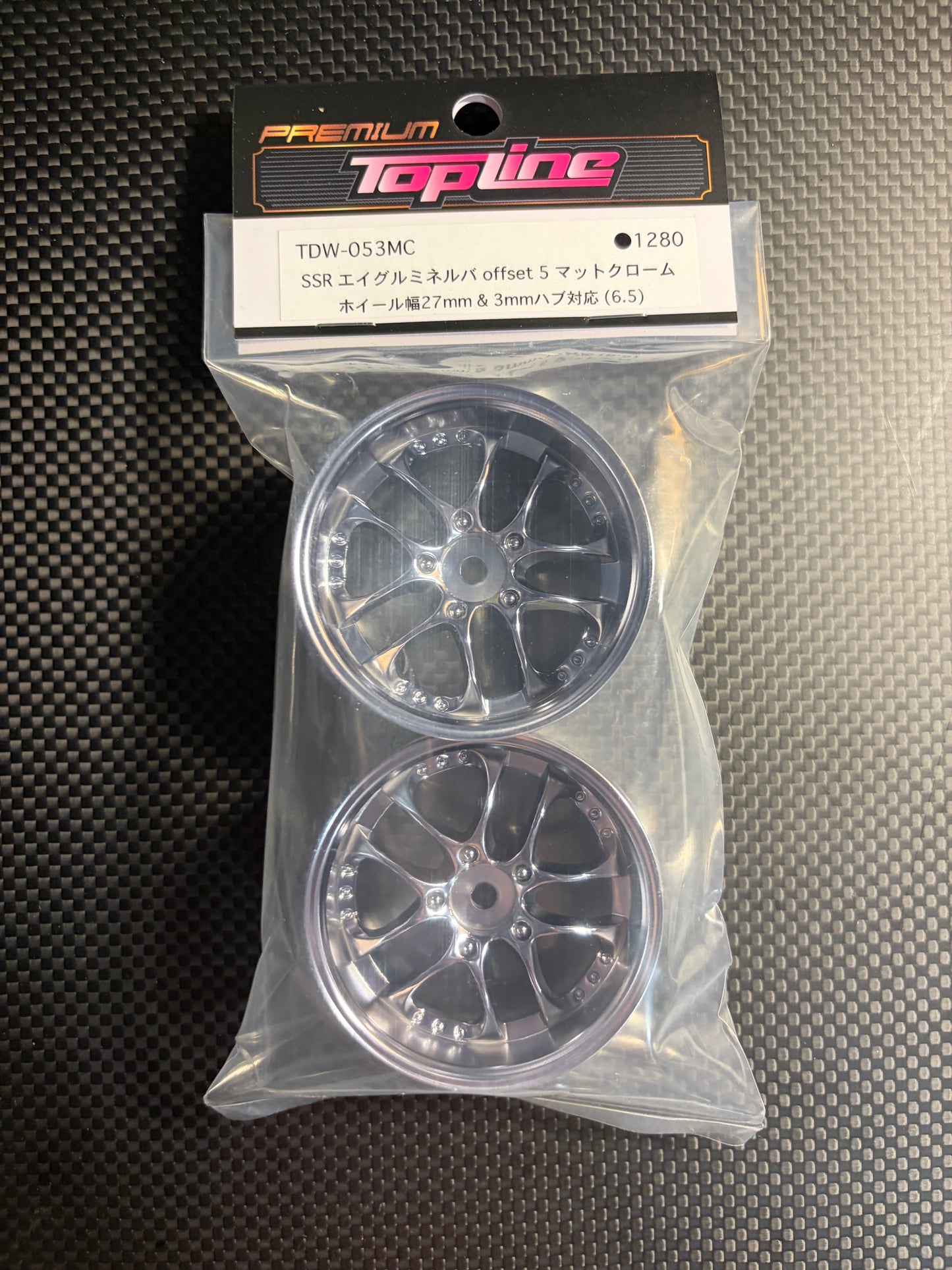 TOPLINE SSR Aigle Minerva Wheel (Offset 5/Matte Chrome/2pcs)