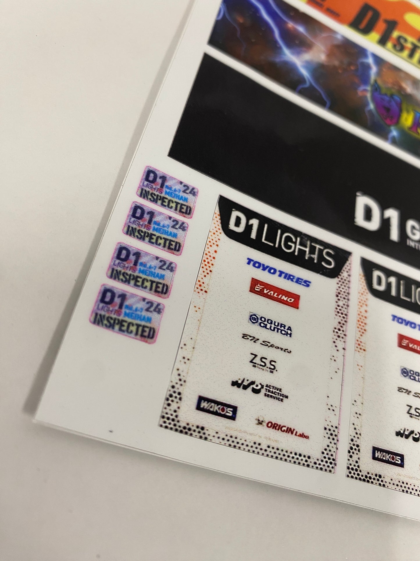 Window Banner sticker sheet