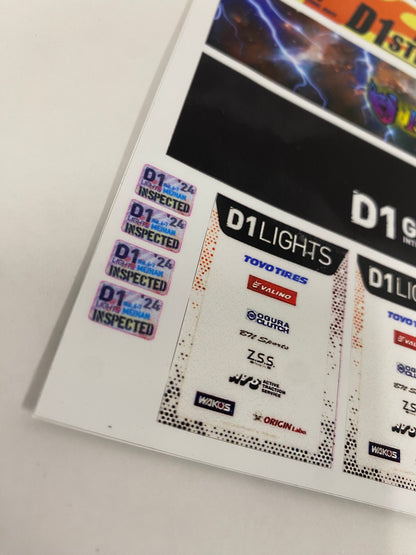 Window Banner sticker sheet