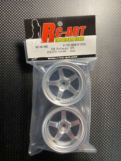 RC -Art SSR Professor SP4 offset 10 Matte Silver