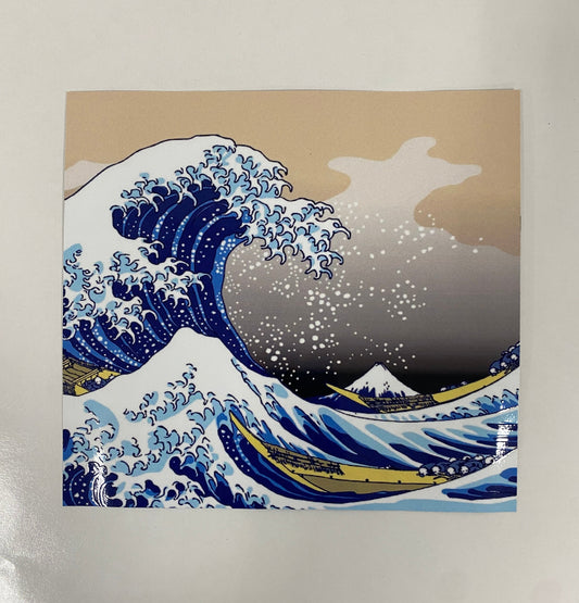 HOKUSAI WAVE hood graphic