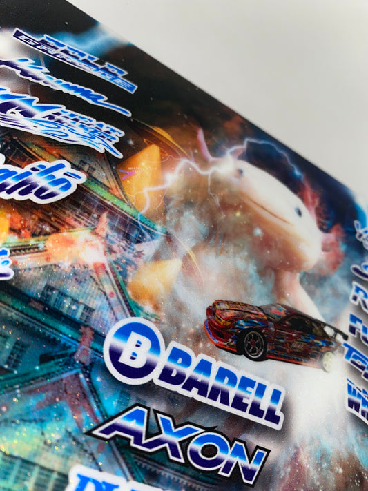 RVYDVR 2026 s13 coupe hood graphic