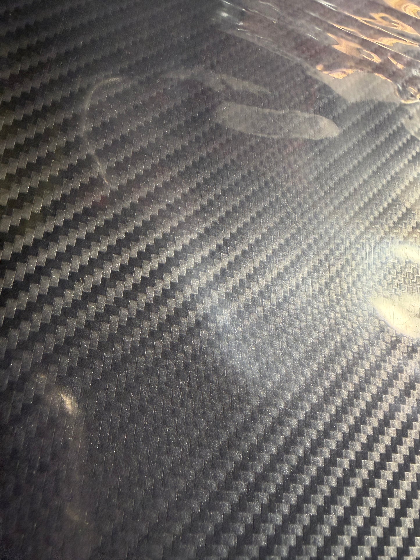 TopLine silver carbon fiber sheet