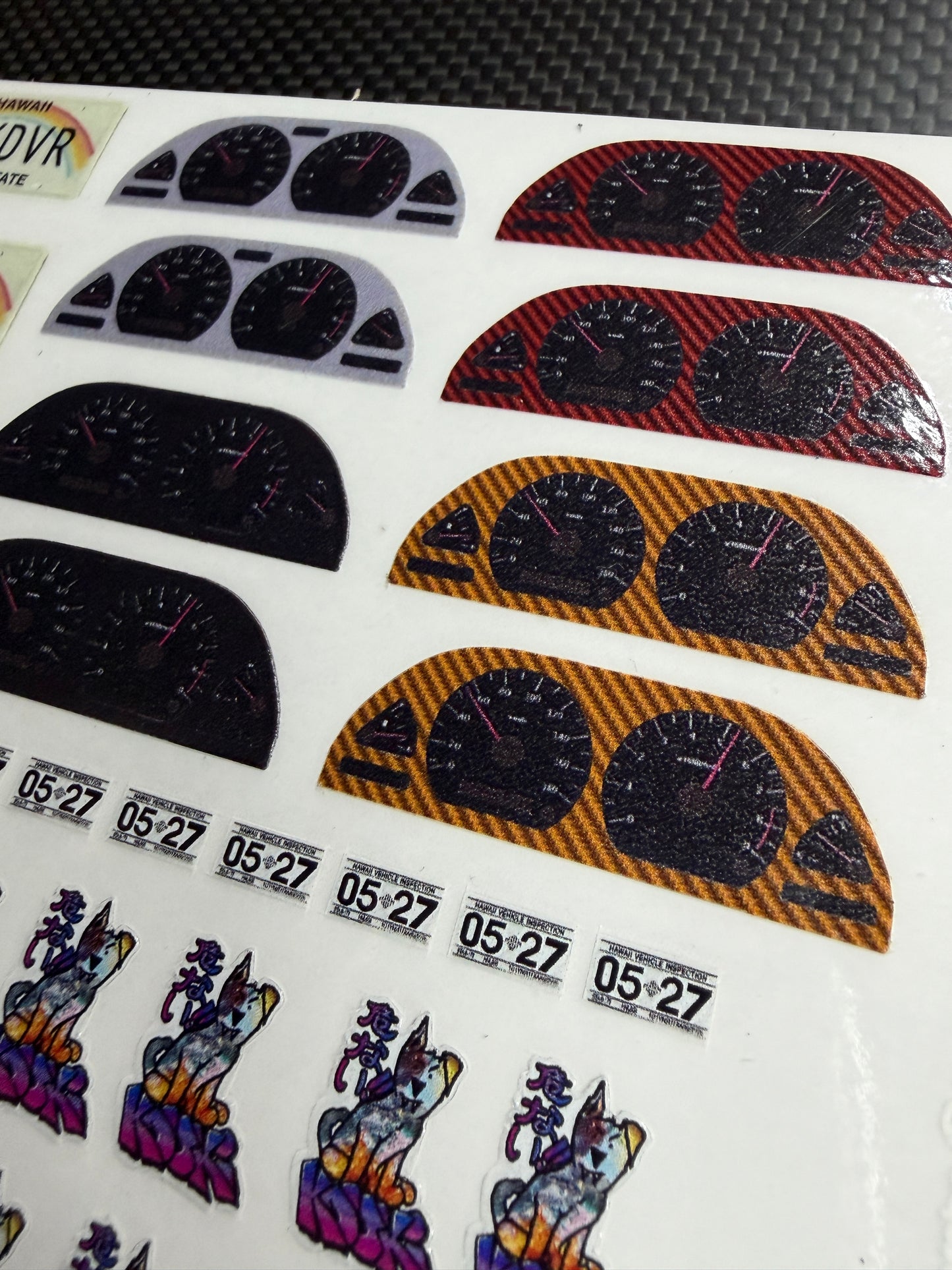 RVYDVR Street Legal sticker set