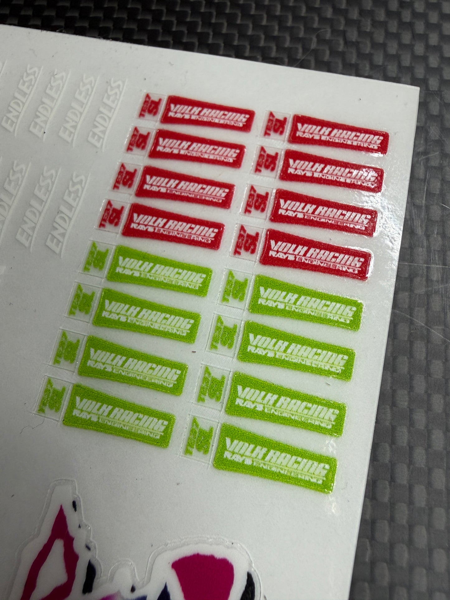 RVYDVR Street Legal sticker set