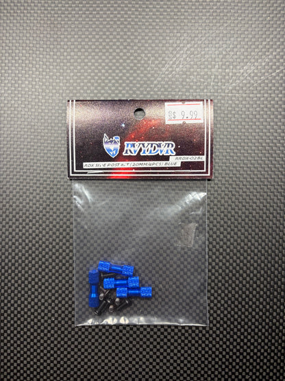 RVYDVR RDX Side Post Kit (20mm/4pcs) BLUE