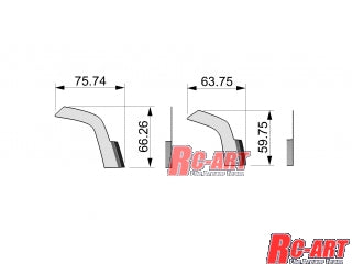 URAS under flap TYPE-B & under canard SET