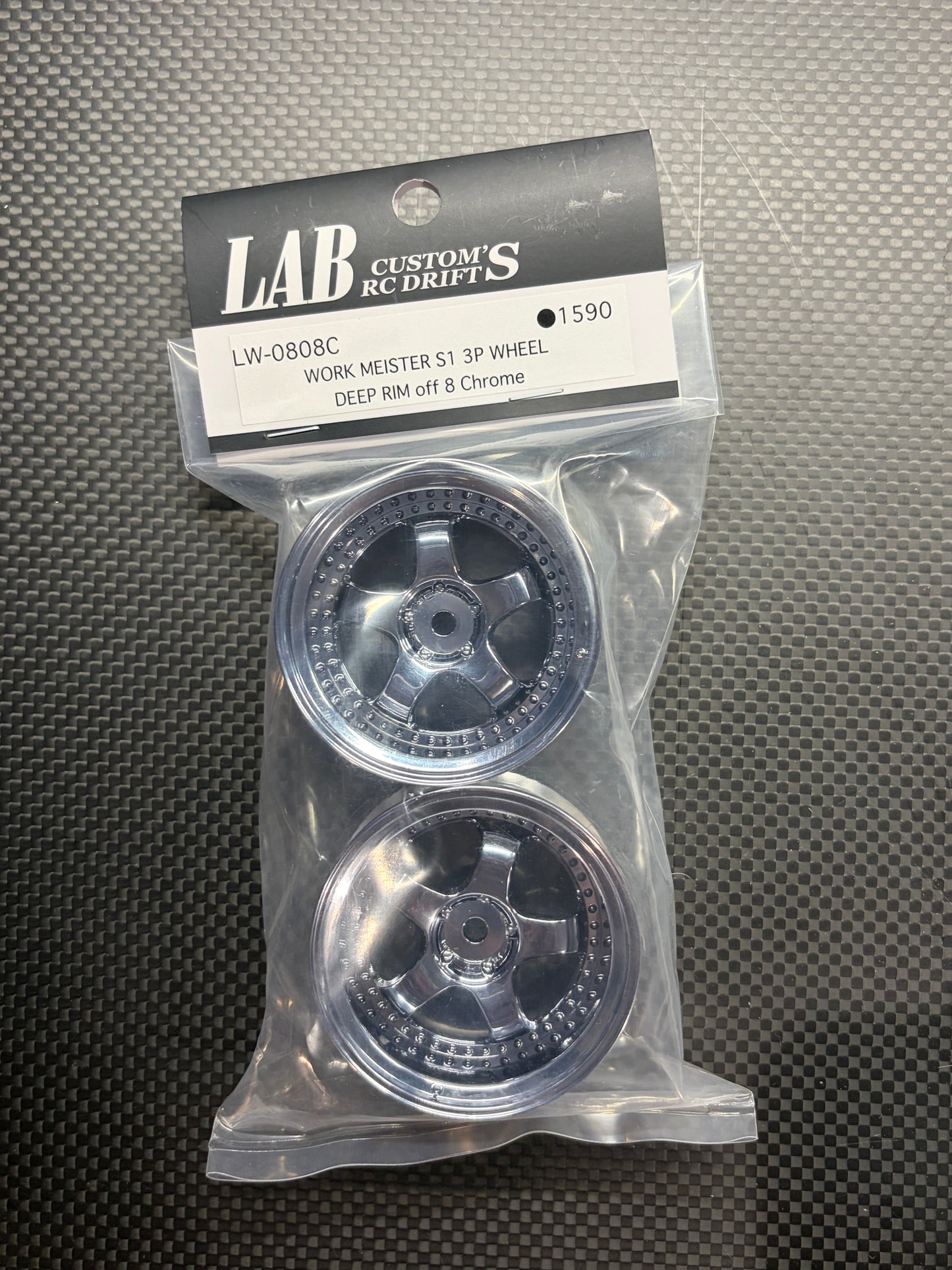 LAB Work Meister S1 3P wheel deep rim offset 8mm chrome