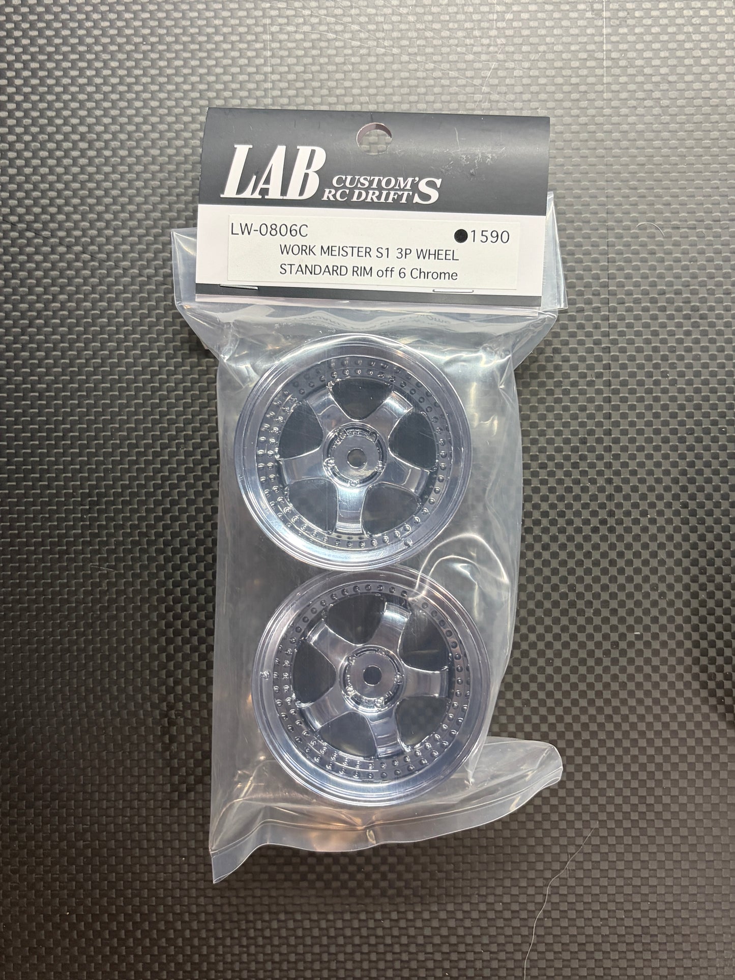LAB Work Meister S1 3P wheel deep rim offset 6mm chrome
