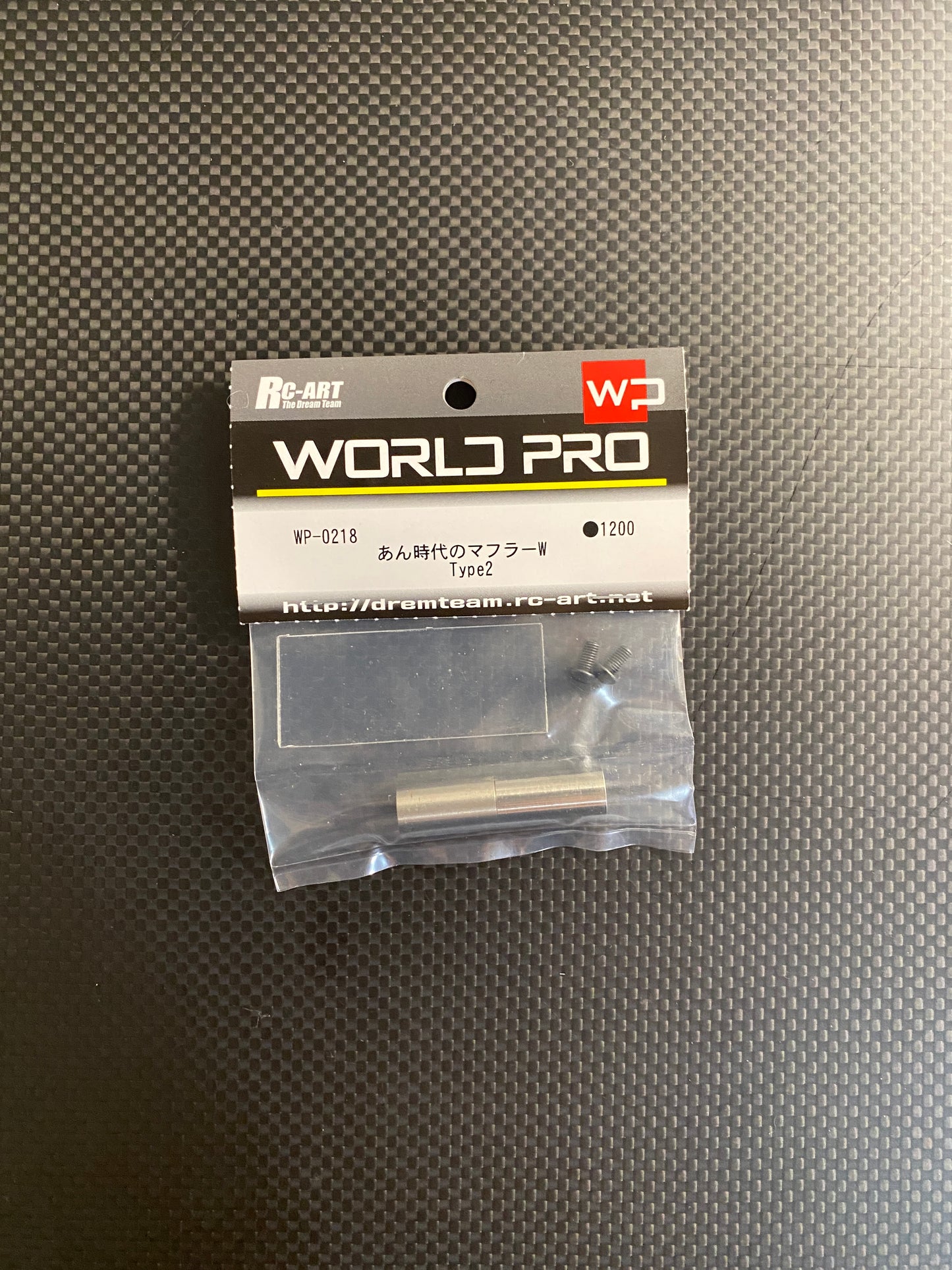 WORLD PRO/RC ART Muffler W Type 2 from the old days
